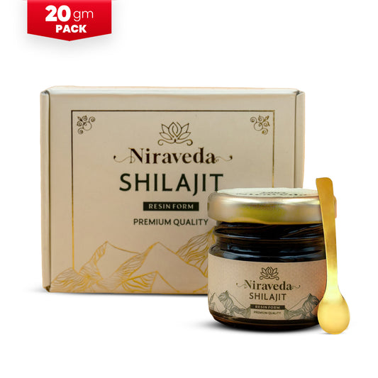 Niraveda Pure Shilajit (20gm Pack)